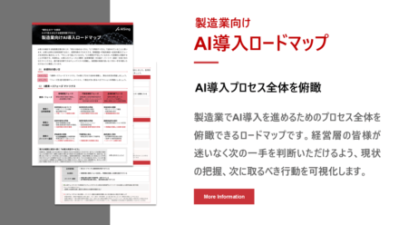 お役立ち資料_製造業向け AI導入ロードマップ