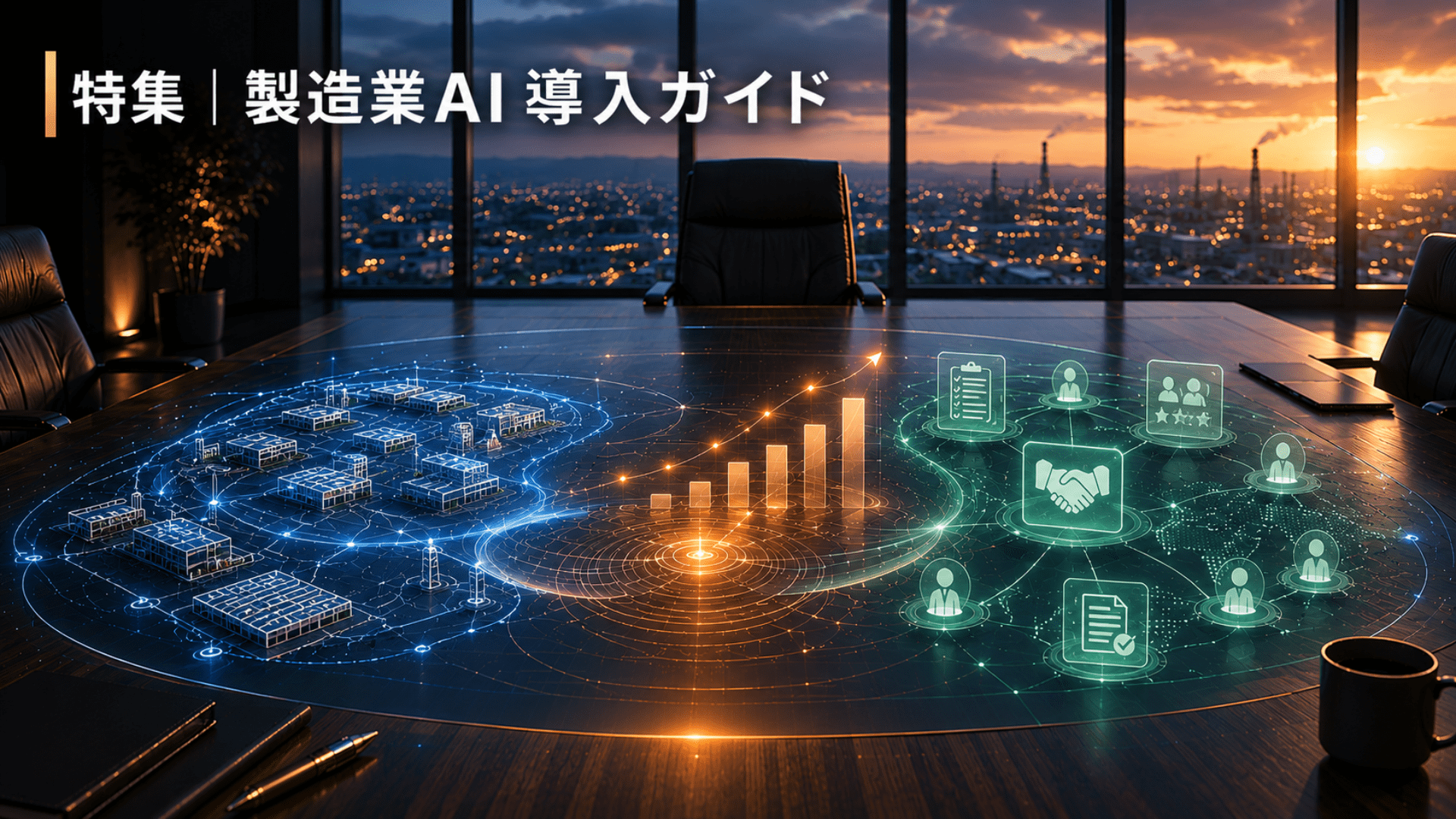 製造業AI導入ガイド｜意思決定を前進させる3つの要素